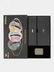Черный смарт-часы SmartX 9 Max, с фитнес браслетом, 45 мм