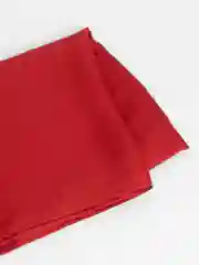Вишнёвый платок мусульманский женский, однотонный, хлопковый