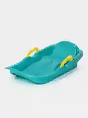 Бирюзовый санки-ледянки SNOW-BOB, 80 х 44 х 23 см