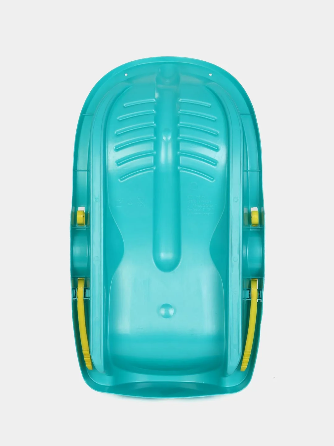 Бирюзовый санки-ледянки SNOW-BOB, 80 х 44 х 23 см