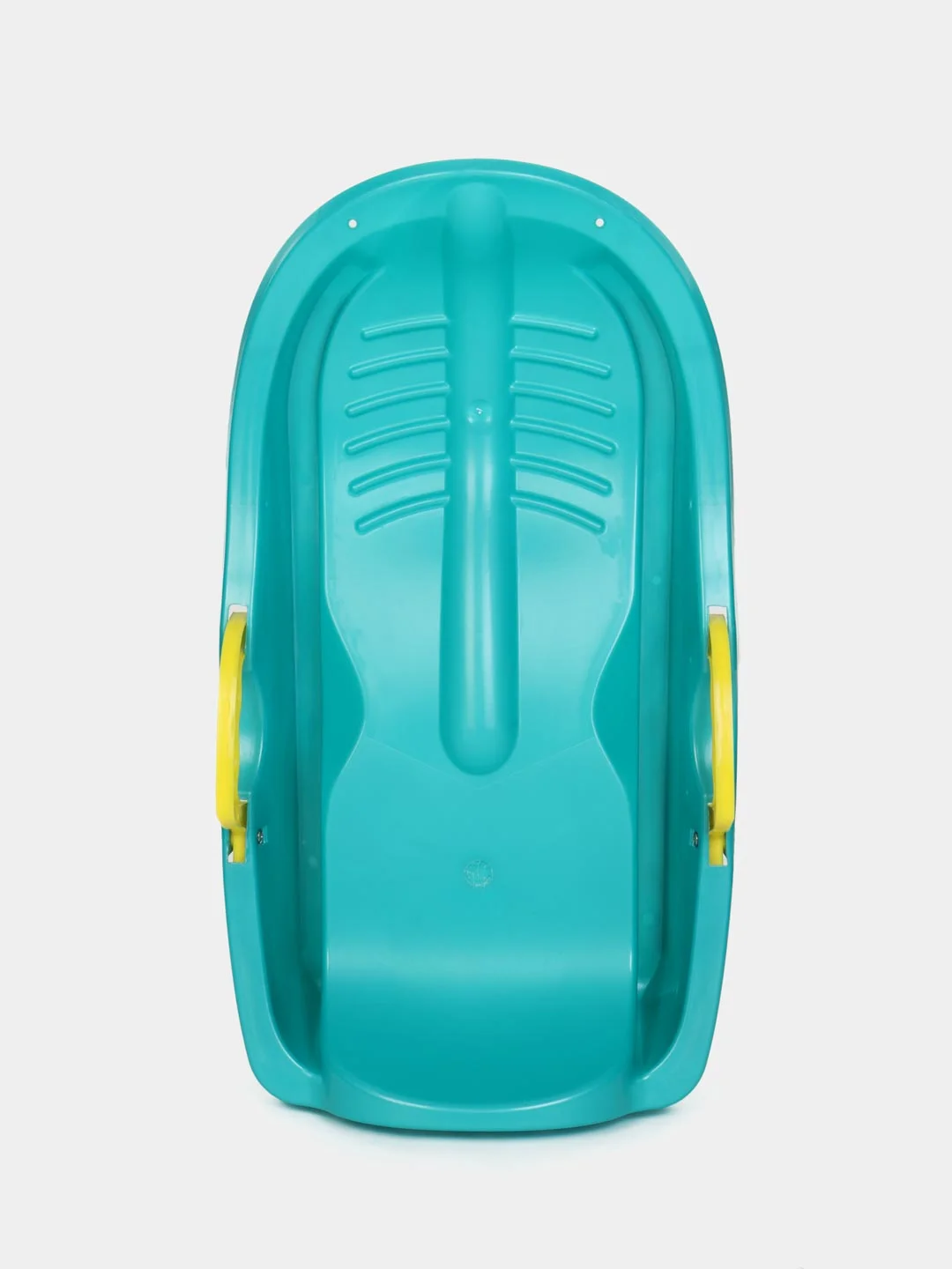 Бирюзовый санки-ледянки SNOW-BOB, 80 х 44 х 23 см