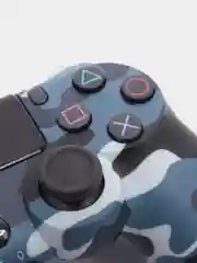 Голубой джойстик PS4 DualShock, геймпад беспроводной, Bluetooth, проводной
