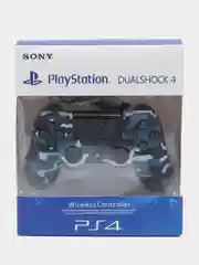 Голубой джойстик PS4 DualShock, геймпад беспроводной, Bluetooth, проводной