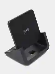 Черный беспроводная зарядка Borofone BQ20, Type-C, 15 Вт