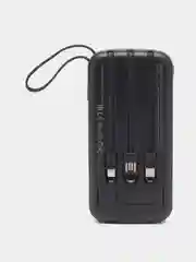Черный внешний аккумулятор PB-212 повербанк, 10000 mAh