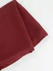 Бордовый платок мусульманский женский, однотонный, хлопковый