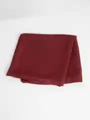 Бордовый платок мусульманский женский, однотонный, хлопковый