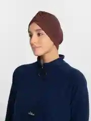 Шоколадный чалма, тюрбан готовый, на голову