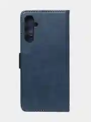 Синий чехол-книжка GQ Lite для Samsung A05s из высококачественной кожи