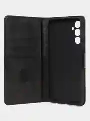 Черный чехол-книжка GQ Lite для Samsung A05s из высококачественной кожи