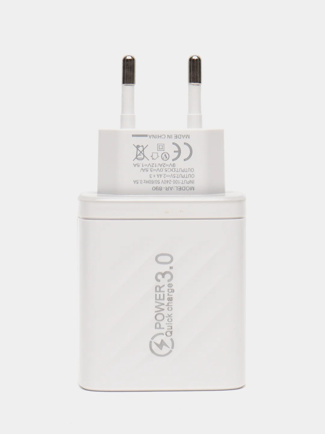 Белый зарядное устройство 3 USB и PD20W Type-C, QC3.0/V1