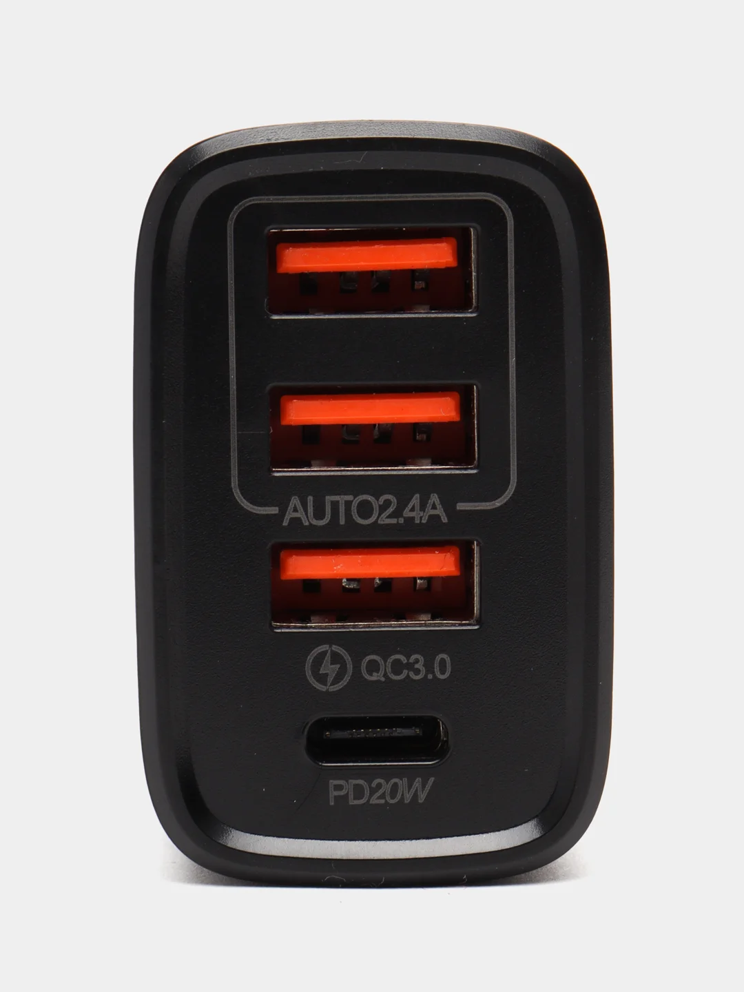 Белый зарядное устройство 3 USB и PD20W Type-C, QC3.0/V1