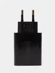 Черный зарядное устройство 3 USB + PD20W Type-C, QC3/V2