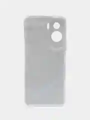 Бирюзовый силиконовый чехол на Honor 90 Lite (Хонор 90 Лайт), прозрачный, с рисунком