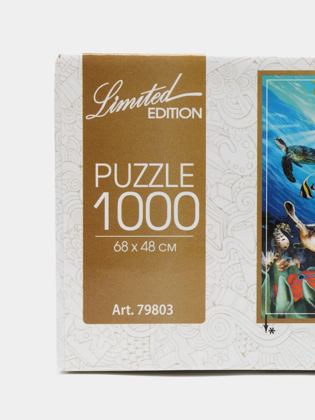Голубой пазлы, 1000 элементов (серия Limited Edition)