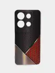 Слоновая кость чехол для Infinix Note 30i (Инфиникс Нот 30и), прозрачный, с рисунком, защита камеры