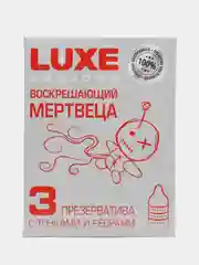 Текстурированные презервативы "Воскрешающий мертвеца", 3 шт