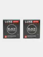Черные презервативы LUXE Royal Black Collection, 3 шт