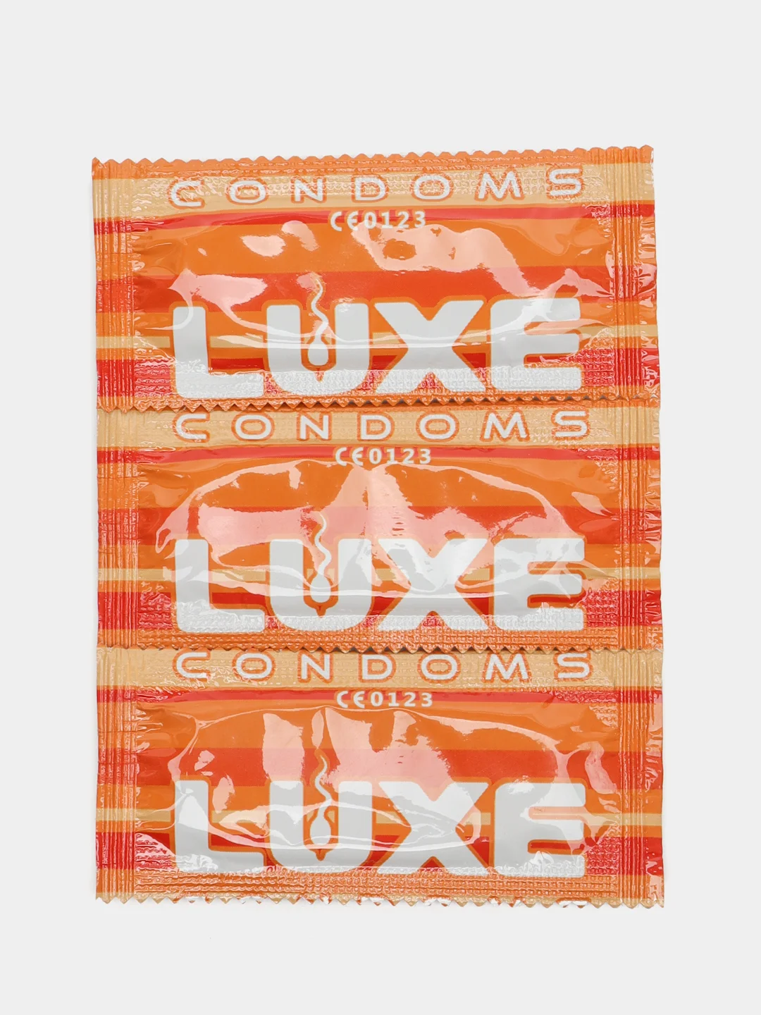 Презервативы Luxe "Австралийский Бумеранг" с ребрышками - 3 шт