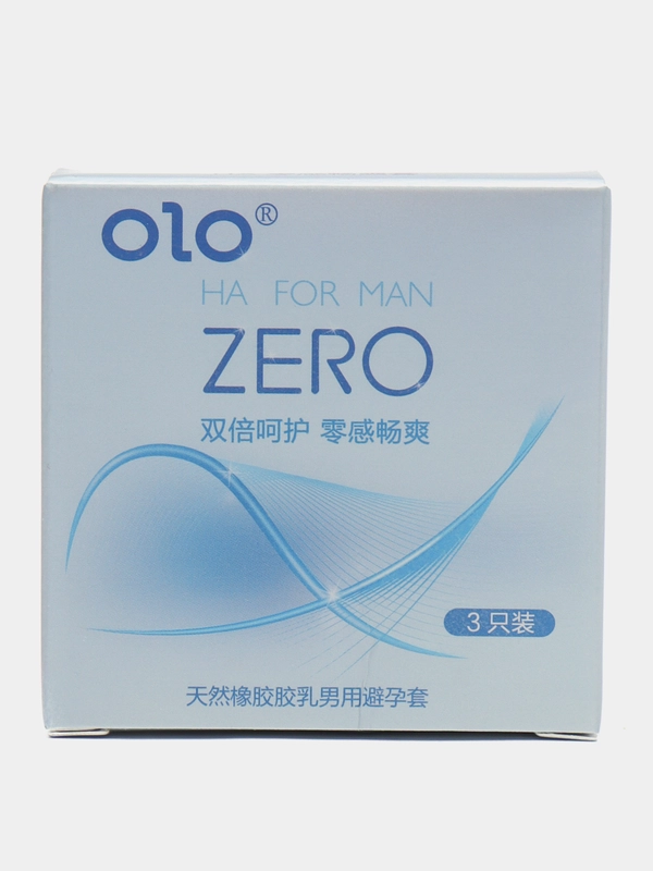 Презервативы латексные OLO "0,01 ZERO", Classic, ультратонкие 0,01 мм, 3 шт