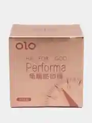 Презервативы OLO "PERFORMA", с пролонгирующим эффектом, точечные с рельефом, 10 штук