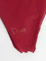 Бордовый мусульманский платок, женский, шифоновый