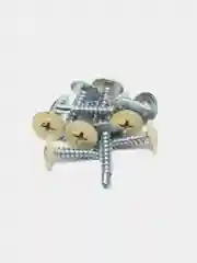 Саморезы со сверлом прессшайба, 4,2 х 19, RAL1014, слоновая кость