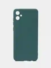 Зеленый чехол для Samsung Galaxy A05 (Самсунг Галакси А05) прозрачный