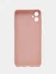 Розовый чехол для Samsung Galaxy A05 (Самсунг Галакси А05) прозрачный