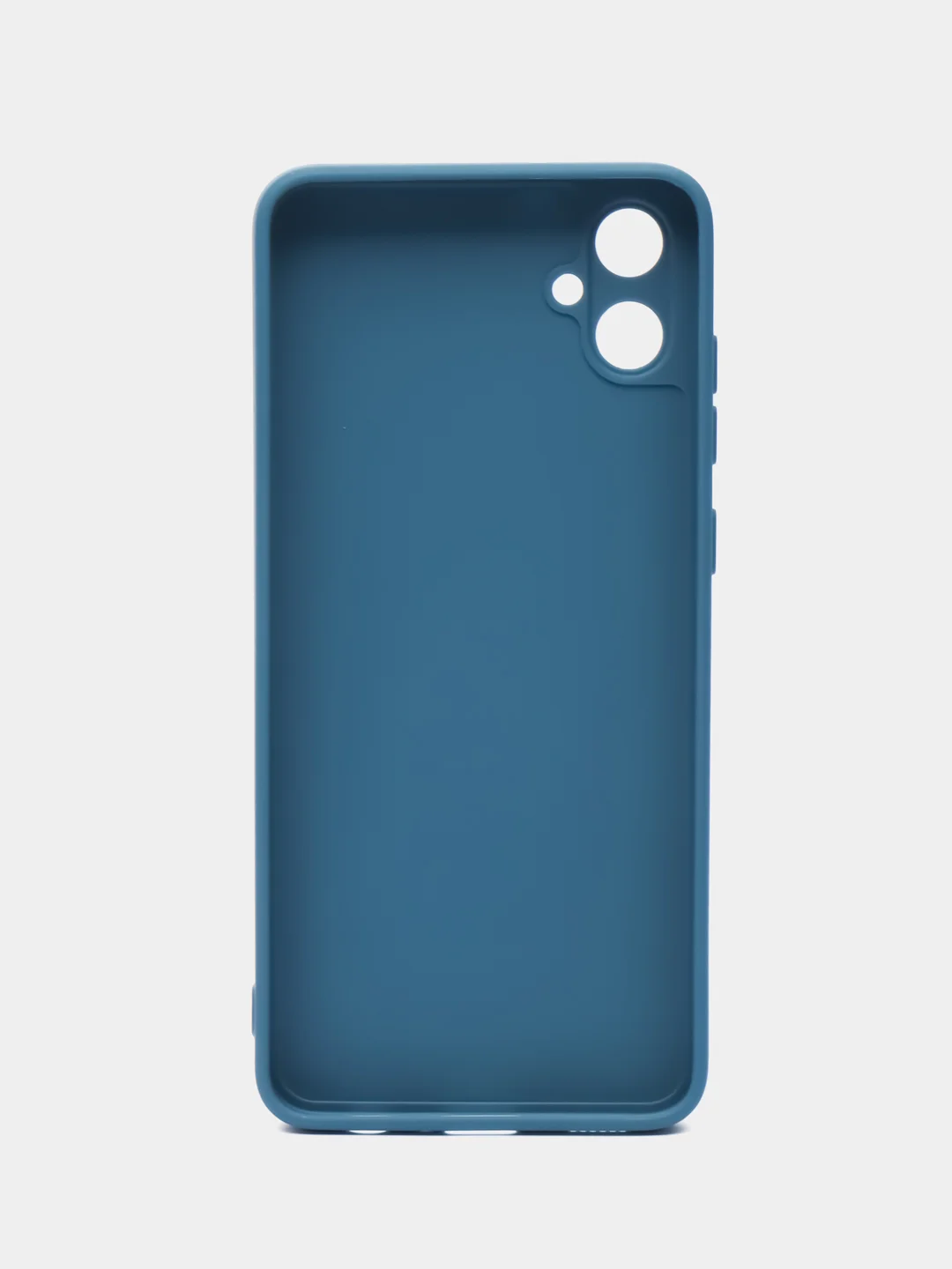 Синий чехол для Samsung Galaxy A05 (Самсунг Галакси А05) прозрачный