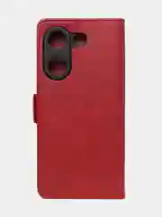 Красный чехол-книжка GQ Lite для Tecno Camon 20 (4G) / Camon 20 Pro (4G) из высококачественной кожи