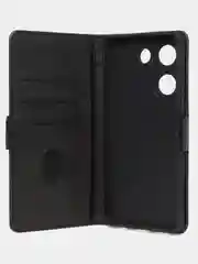 Черный чехол-книжка GQ Lite для Tecno Camon 20 (4G) / Camon 20 Pro (4G) из высококачественной кожи