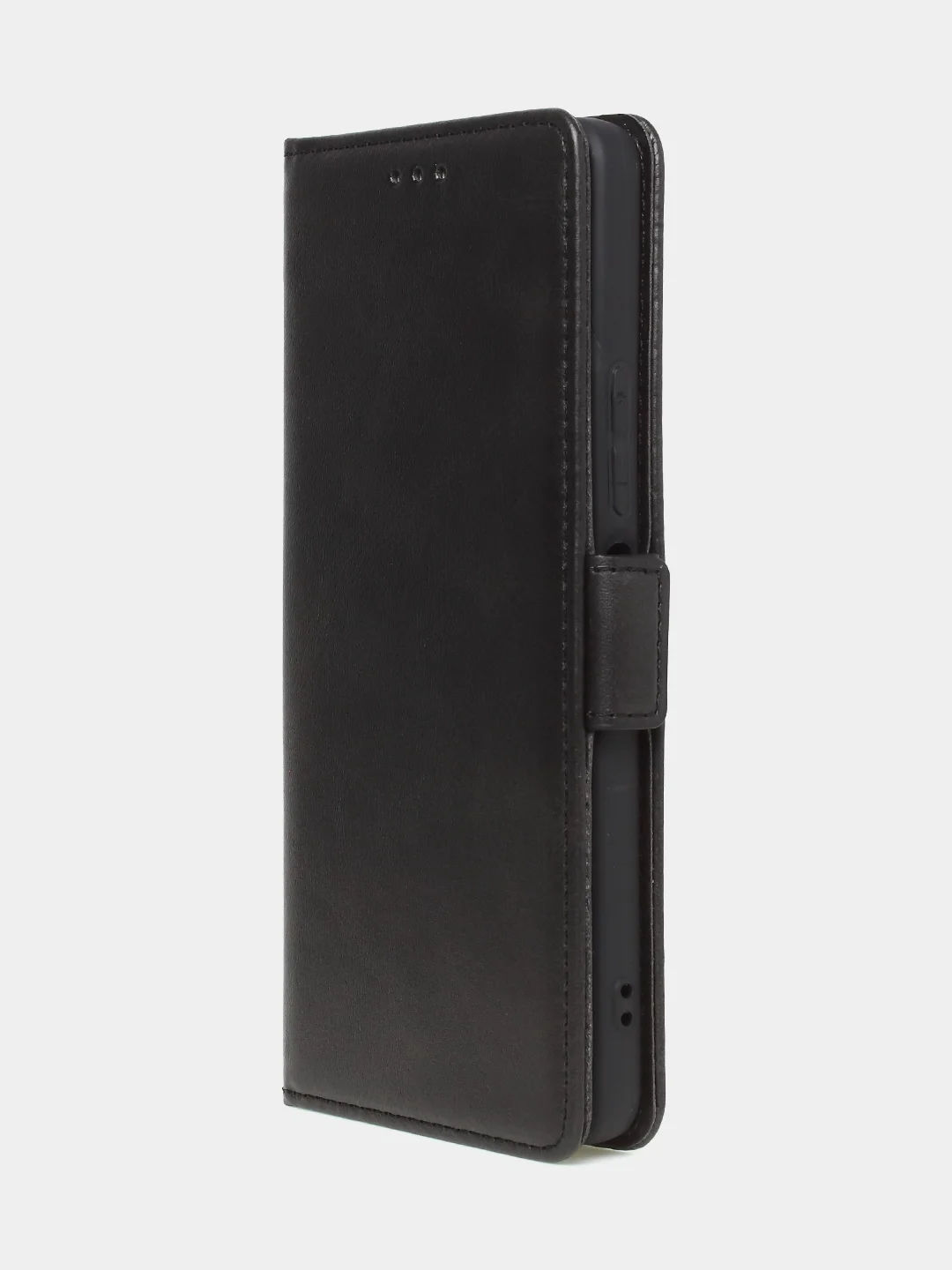 Черный чехол-книжка GQ Lite для Tecno Camon 20 (4G) / Camon 20 Pro (4G) из высококачественной кожи