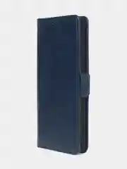 Синий чехол-книжка GQ Lite для Tecno Camon 20 Pro (5G) из высококачественной кожи
