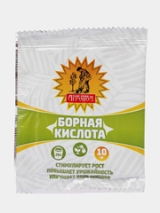 Борная кислота "Сам себе Агроном", 10 г