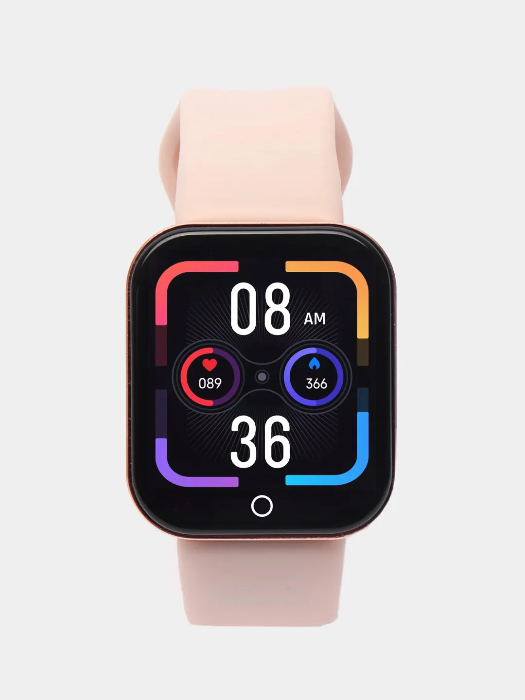 Розовый cмарт-часы Smart Watch Bracelet D30 Ultra, унисекс, три цвета