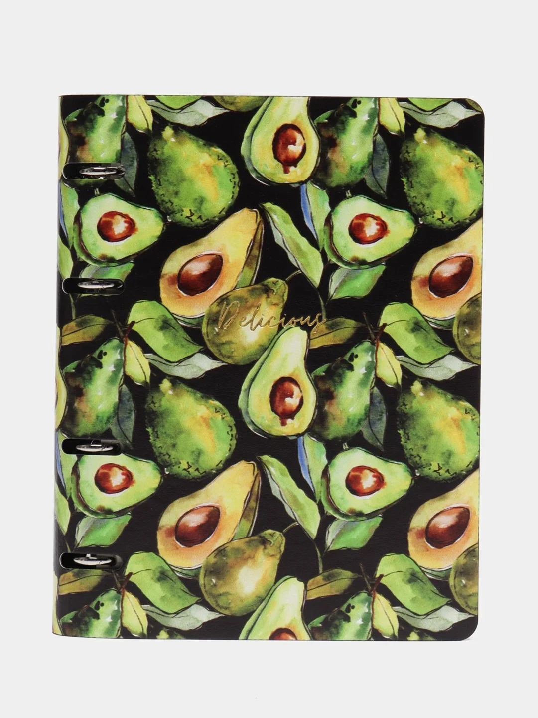 Тетрадь на кольцах со сменным блоком для учебы А5 BRAUBERG VISTA, Avocado, 112130