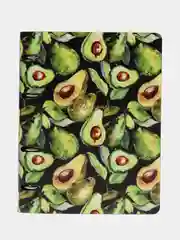 Тетрадь на кольцах со сменным блоком для учебы А5 BRAUBERG VISTA, Avocado, 112130