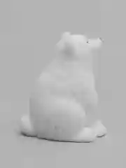 Терракотовый белый медведь
