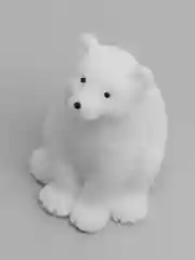 Терракотовый белый медведь