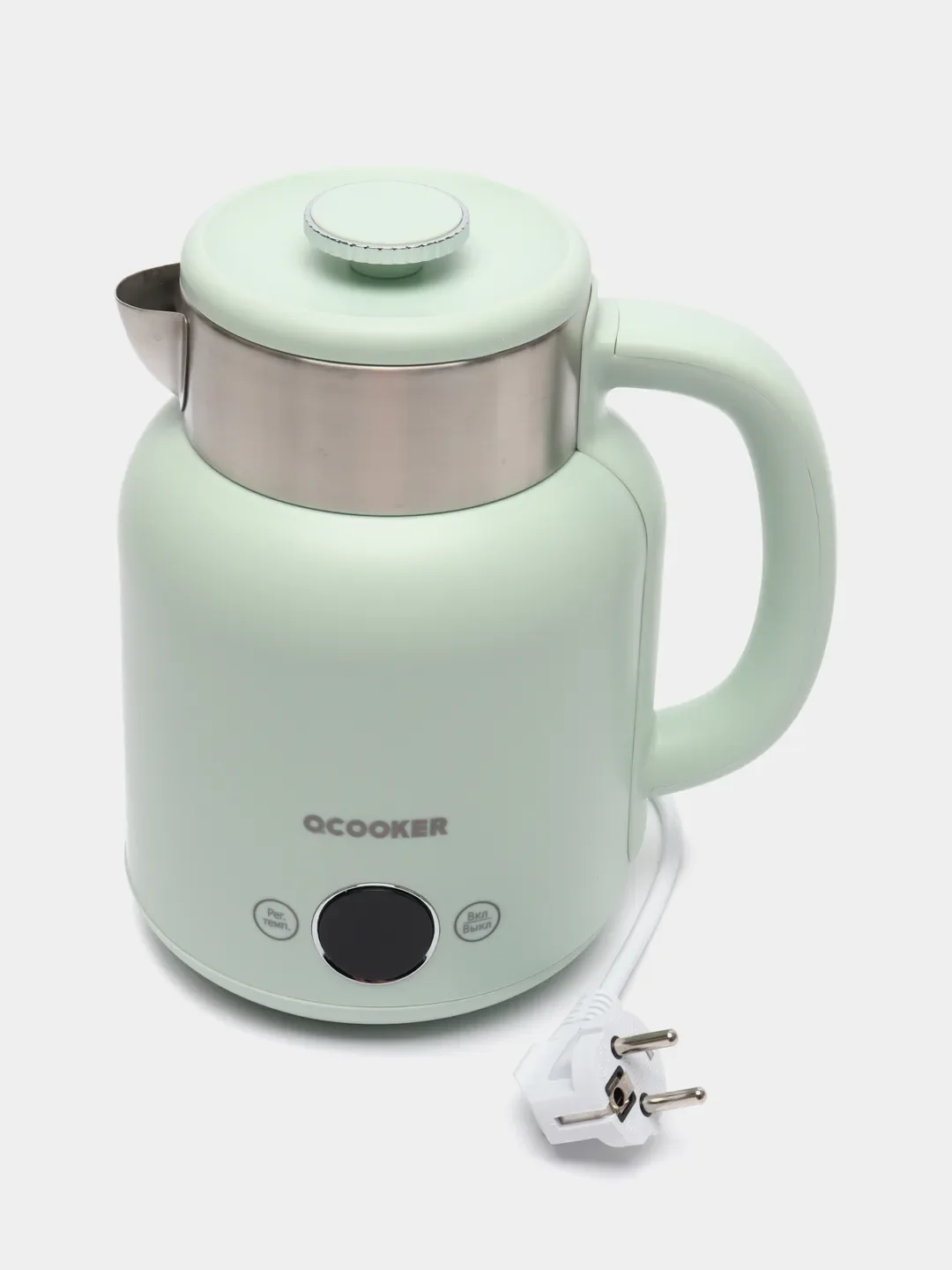 Зеленый электрический чайник Xiaomi Ocooker Retro Electric Kettle 1,5L EU