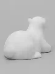 Угольный белый медведь