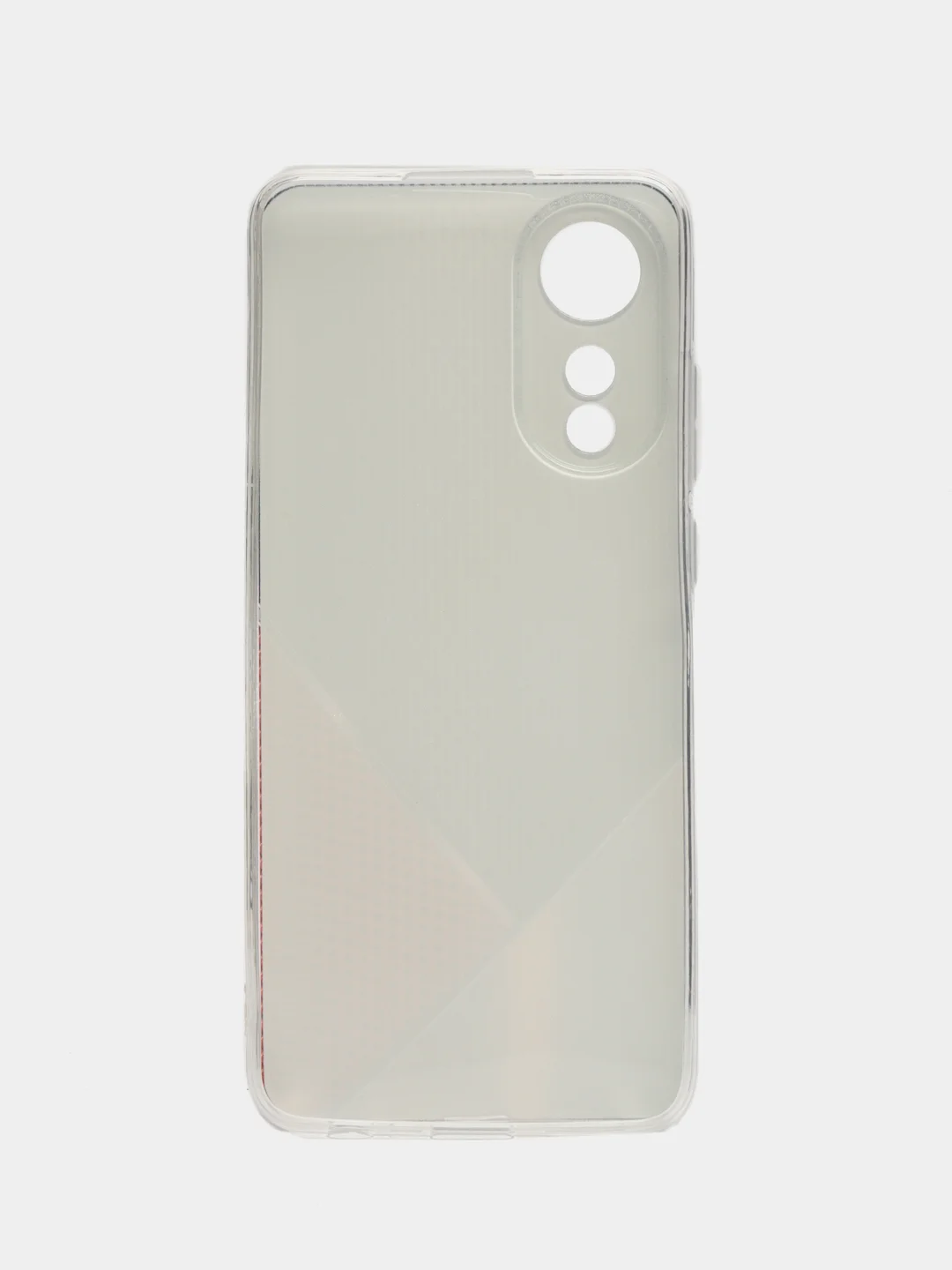 Слоновая кость силиконовый чехол на Oppo A78 4G (Оппо А78 4G), прозрачный, с рисунком, защита камеры