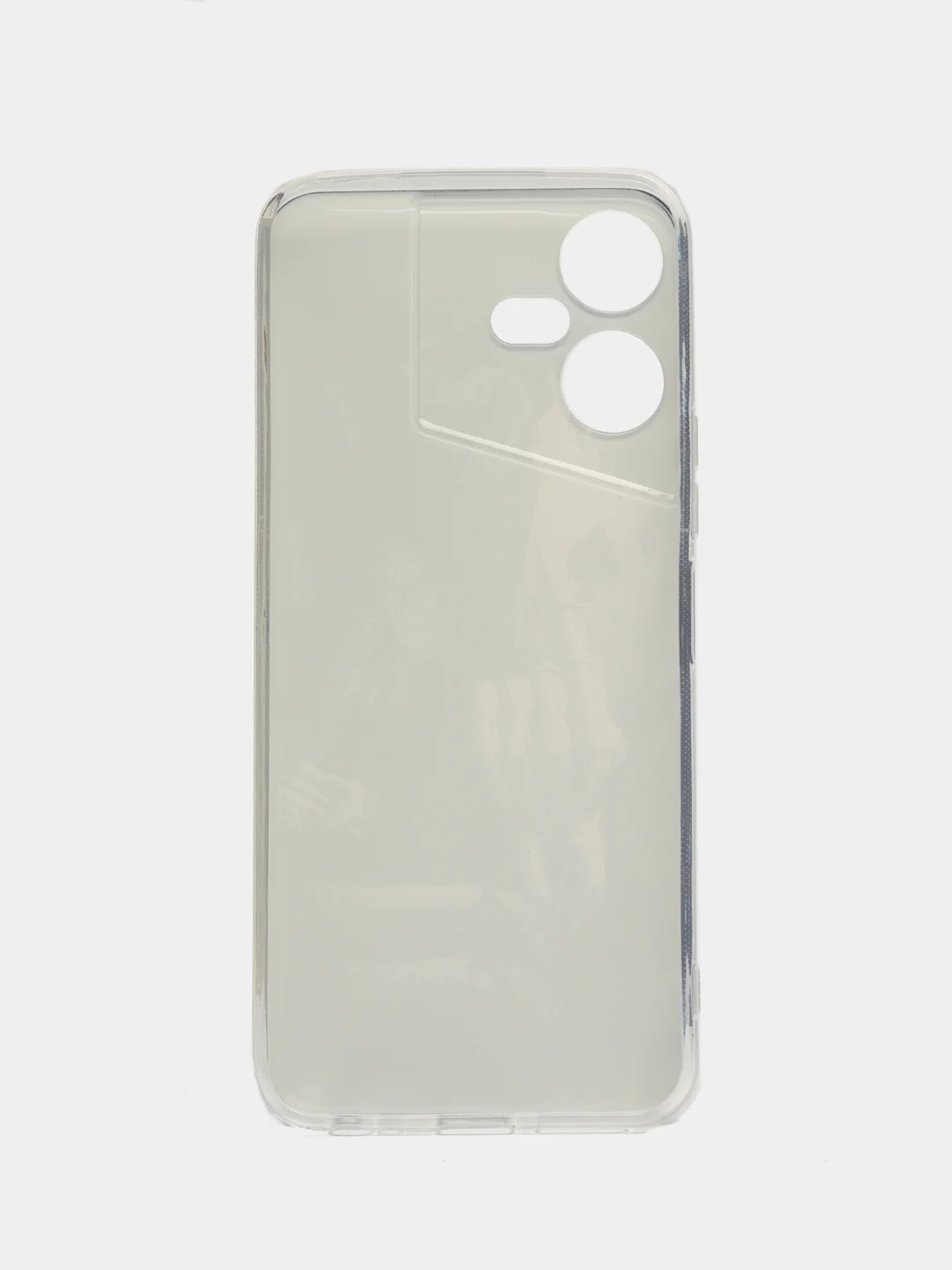 Оливковый чехол на Tecno Pova Neo 3 (Текно Пова Нео 3), прозрачный, с рисунком, защита камеры