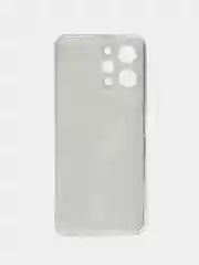 Серый меланж силиконовый чехол на Xiaomi Redmi 12 (Редми 12), прозрачный, с рисунком, защита камеры