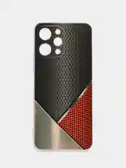 Слоновая кость силиконовый чехол на Xiaomi Redmi 12 (Редми 12), прозрачный, с рисунком, защита камеры