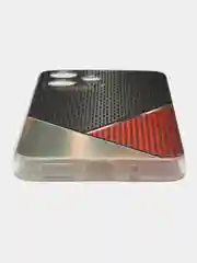 Слоновая кость силиконовый чехол на Xiaomi Redmi 12 (Редми 12), прозрачный, с рисунком, защита камеры