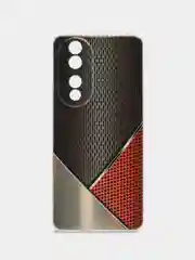 Слоновая кость силиконовый чехол на Honor 90 (Хонор 90), прозрачный, с рисунком