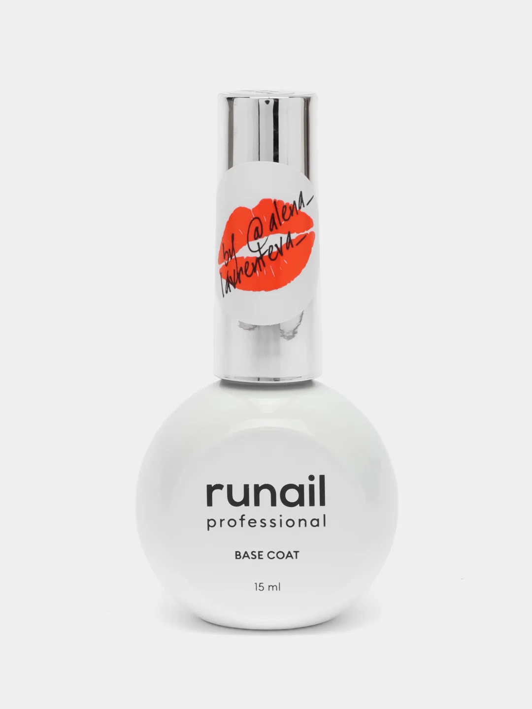Бескислотная база для ногтей Acid-free Base Runail, прозрачная, 15 мл