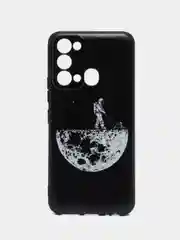 Мятный силиконовый чехол для Itel Vision 3, с принтом, с рисунком, Ител Вижен 3